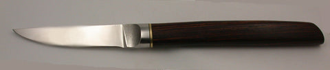 3 inch Paring Knife with Dendritic Cobalt Blade and Cocobolo Handle - 2.
