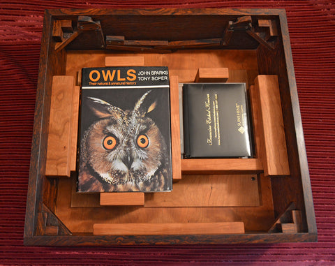 Home for CD of Barn Owl Sounds, Polishing Cloths, and Book That Helped Inspire the Barn Owl Project
