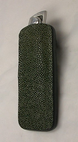 Large Tweezerlock Green Stingray Pouch/Belt Sheath.