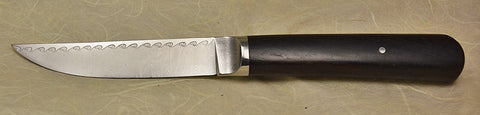 4.5 inch Kitchen Utility Knife with 'Wavy Rainbird' Etching - 2.