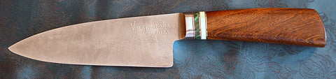 6 inch Chef's Knife with Viraj Sinha Signature.