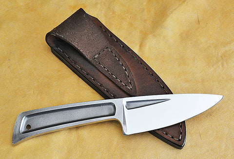 Boye Basic 3 Cobalt with Leather Pouch Sheath.