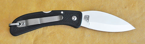 Boye Cobalt Mountain Lockback Folding Pocket Knife with Black Handle - Second
