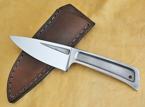 Boye Basic 3 Cobalt with Leather Pouch Sheath.