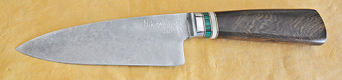 6 inch Chef's Knife with Nikita Sinha Signature.