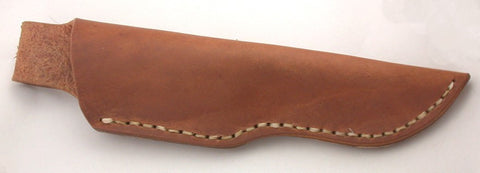 Oiled, Undyed Sheath for 4 inch Dropped Point Hunter