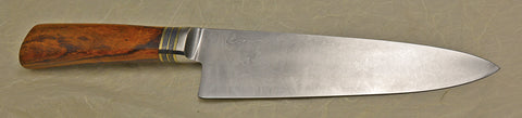 8 inch Chef's Knife with '3 Pelicans' Etching.