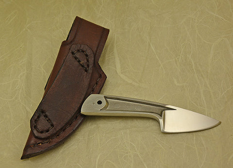 Boye Cobalt Sub-Basic with Leather Sheath.