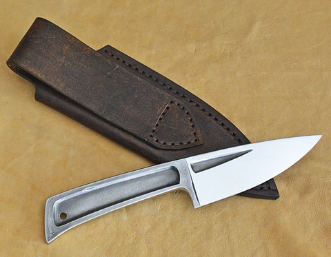 Boye Basic 3 Cobalt with Leather Pouch Sheath.