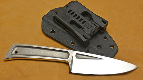 Boye Basic 3 Cobalt with Kydex Sheath & Tek Lok.
