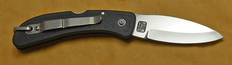 Boye Cobalt Celtic Horse Lockback Folding Pocket Knife with Black Handle & Marlin Spike - 2.