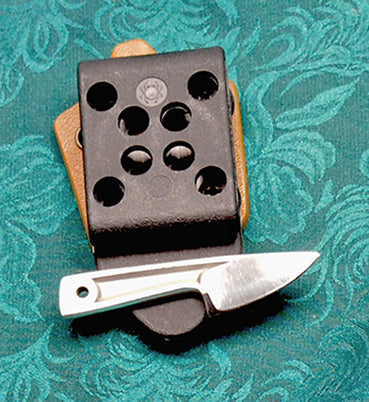 Boye Cobalt Basic Photon with Coyote Brown Kydex Belt Clip Sheath.