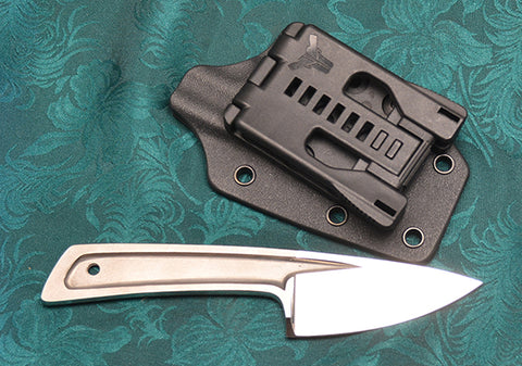 Boye Basic 2 Cobalt with Kydex Sheath and TekLok.