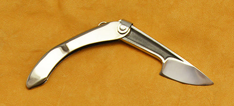 Boye Mini-Tweezerlock Folding Pocket Knife with Dendritic Cobalt Blade-A.