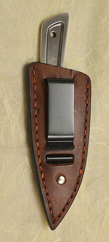 Basic 2 Dark Brown Ostrich Sheath.