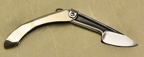 Boye Mini-Tweezerlock Folder with High Polished Blade - 2.