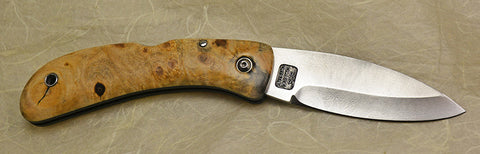 Boye Custom Celtic Horse Lockback Folding Pocket Knife with 'Celtic Horse' Etching.
