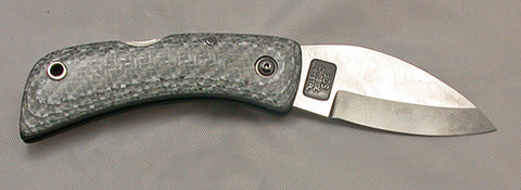 Boye Custom Small Blue Whale Lockback Folding Pocket Knife with 'Humpback Whale' Etching.