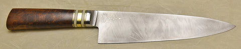 8 inch Chef's Knife with 'Pride of Lions' Etching.