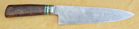 8 inch Chef's Knife with 'Pelican' Etching.