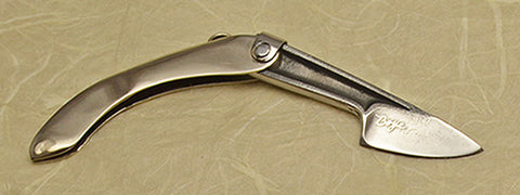 Boye Mini-Tweezerlock Folding Pocket Knife with Plain Etched Blade - 4.