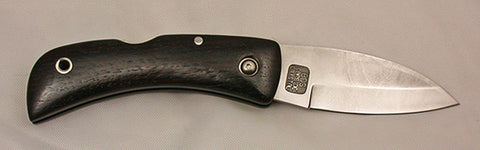 Boye Custom Small Basketweave Lockback Folding Pocket Knife with 'Basketweave' Etching.