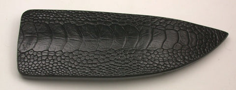 Basic 3 Double-sided Black Ostrich Sheath.