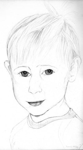Portrait of Young Boy.