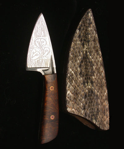 Boye Sub-Basic with '3 Baby Barn Owls' Etching and Handle.