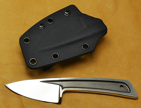 Boye Basic 2 Cobalt with Kydex Sheath and TekLok.