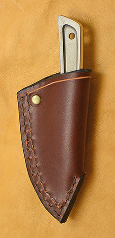 Boye Basic 1 Cobalt with Leather Sheath and Belt Clip.