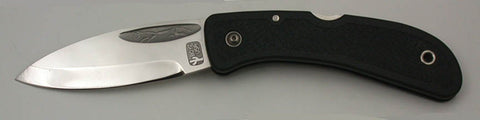 Boye Cobalt Celtic Horse Lockback Folding Pocket Knife.