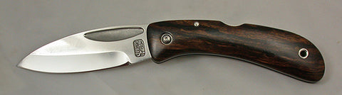 Boye Custom Cobalt Prophet Lockback Folding Pocket Knife - 2.