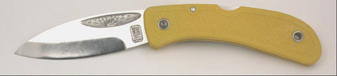 Boye Cobalt Sunburst Lockback Folding Pocket Knife.