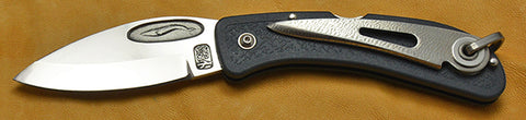 Boye Cobalt Blue Whale Lockback Folding Pocket Knife with Blue Handle and Marlin Spike - 3.
