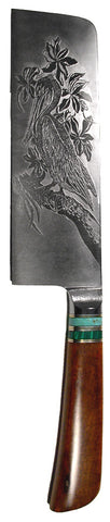 8 inch Light Chopper with 'Pelican' Etching.
