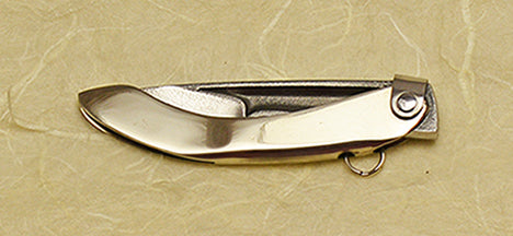 Boye Mini-Tweezerlock Folding Pocket Knife with Plain Etched Blade - 4.
