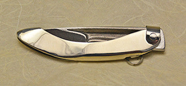 Boye Mini-Tweezerlock Folding Pocket Knife with Plain Etched Blade - 2.