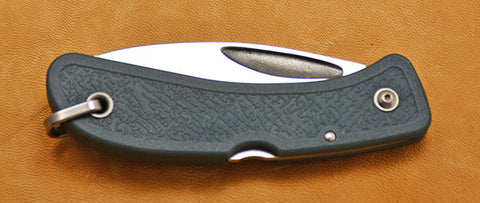 Boye Cobalt Prophet Lockback Folding Pocket Knife with Blue Handle.
