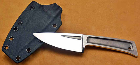 Boye Basic 3 Cobalt with Kydex Sheath & Tek Lok.