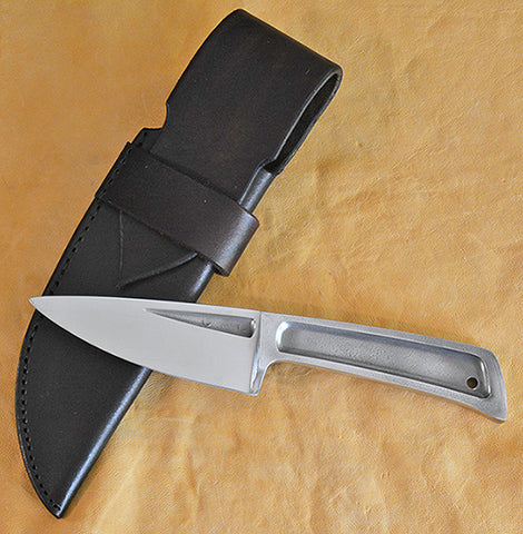 Boye Basic 3 Cobalt with Leather Flapover Sheath.
