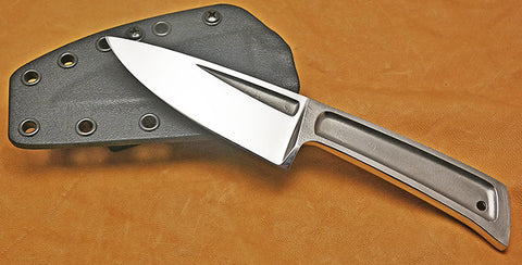 Boye Basic 3 Cobalt with Kydex Sheath & Tek Lok.