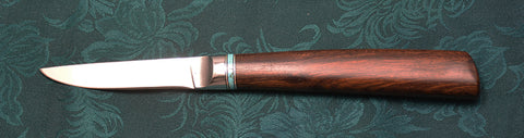 3 inch Paring Knife with Dendritic Cobalt Blade and Desert Ironwood Handle-2.