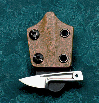 Boye Cobalt Basic Photon with Coyote Brown Kydex Belt Clip Sheath.