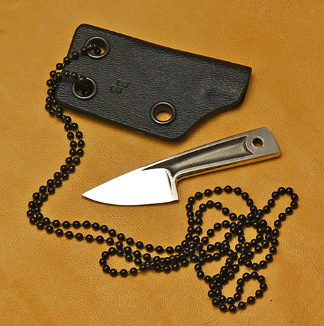 Boye Cobalt Basic Photon with Kydex Neck Sheath.