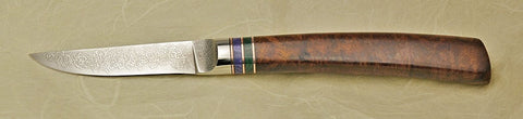 3 inch Paring Knife with 'Grapevine' Etching.