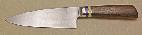 6 inch Chef's Knife with Laura Woodrow Signature.