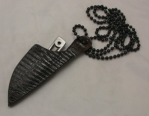 Photon Dark Brown Double-sided Lizard Neck Sheath.