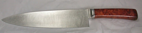 9 inch Chef's Knife with Plain Etched Blade.
