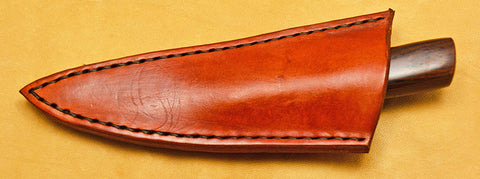 2.5 inch Boye/Loveless Persona with Plain Etched Blade and Cocobolo Handle.